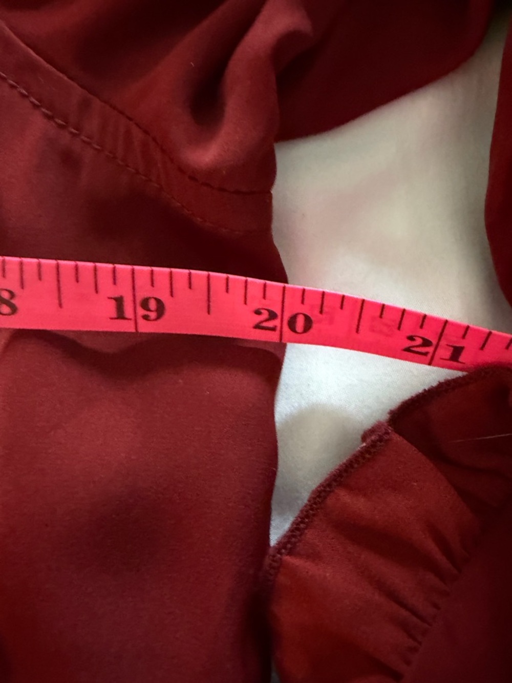Treasure & Bond Red Ruffle-Trim Track Jacket - Picture 7 of 8
